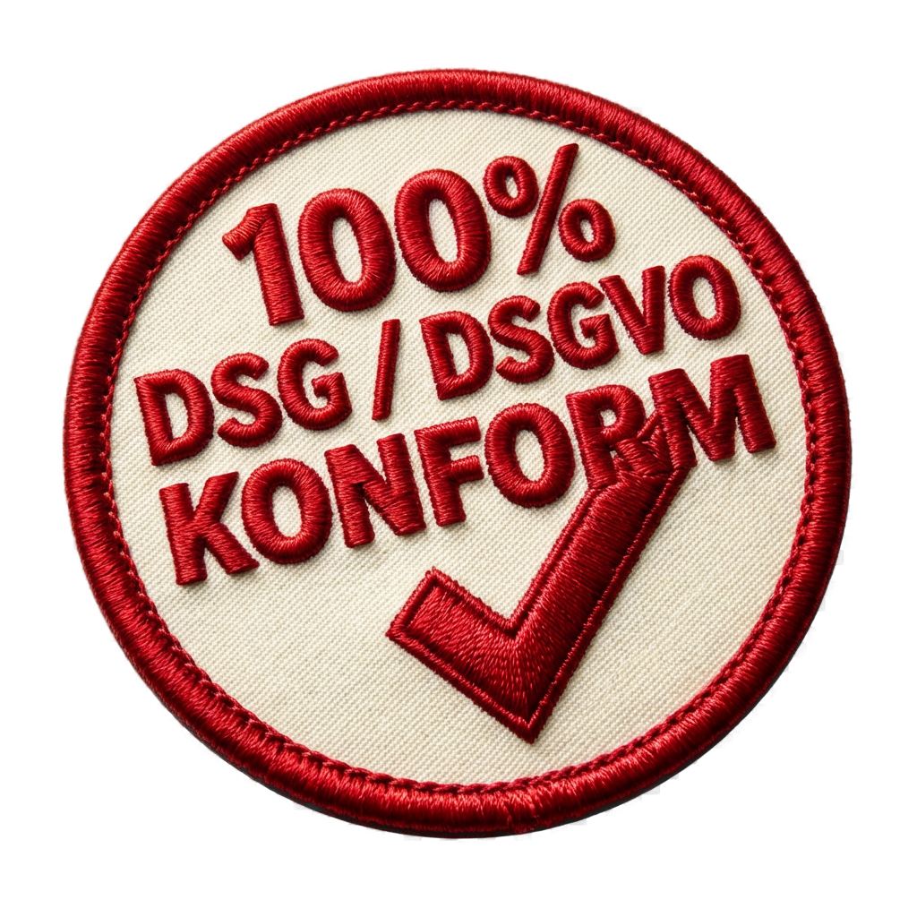 100% DSG/DSGVO konform